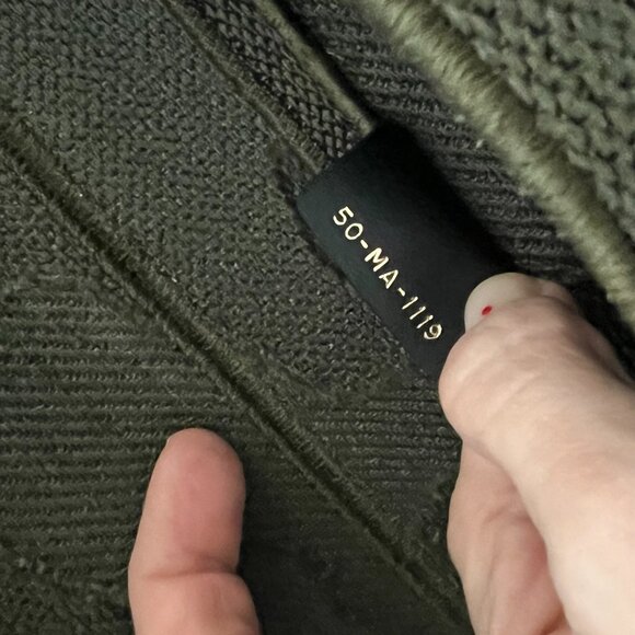 Christain Dior Canvas Saddle green bag - Picture 6 of 10